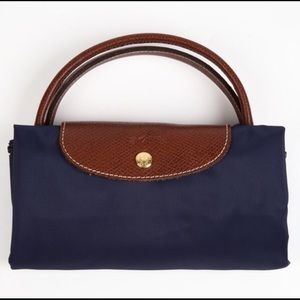 Tote nylon water resistan. Navy Blue.